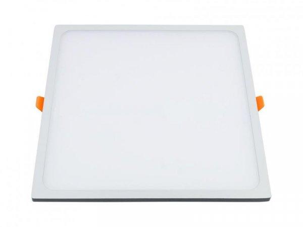 Keret nélküli LED panel 29W - hideg fehér, négyzet alakú