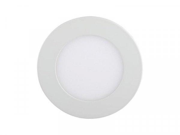 ECO LED panel 3W - hideg fehér - kör alakú