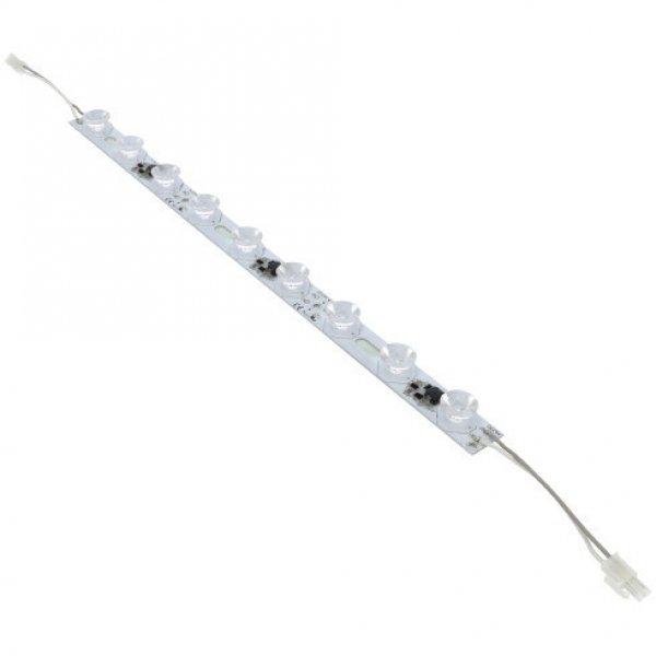 LED modul 18W falmosó (3535x9/10-40°/IP33) aszimmetrikus lencsével - hideg
fehér