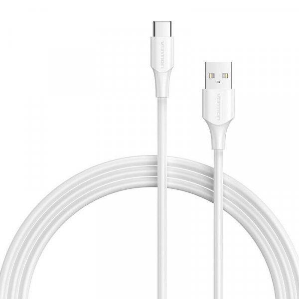 CTHWF USB 2.0 – USB-C kábel (3 A, 1 m, fehér)