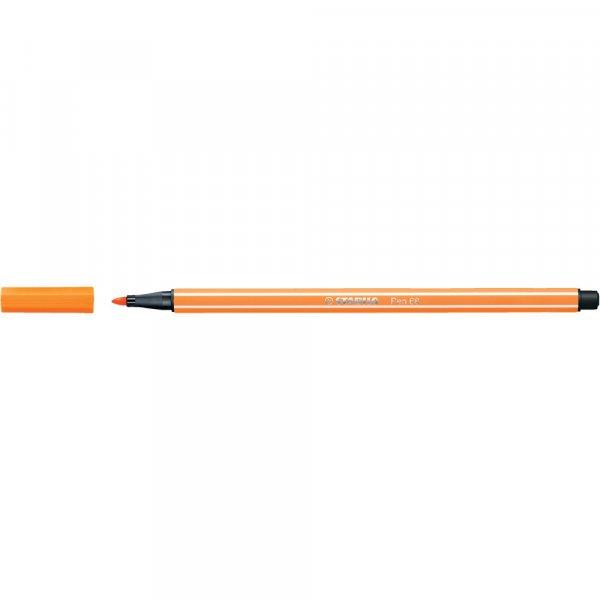 Rostirón, filctoll 1mm, M STABILO Pen 68 narancssárga