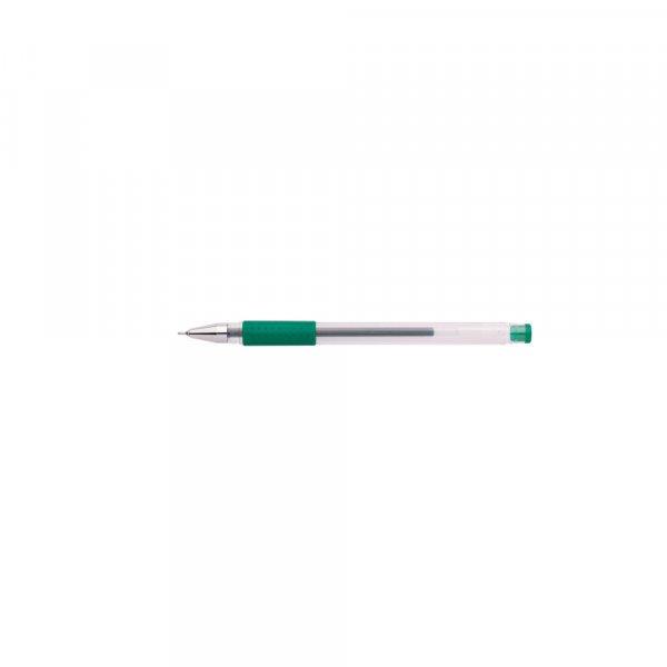 Zselés toll 0,5mm, kupakos GEL-Ico, írásszín zöld 2 db/csomag