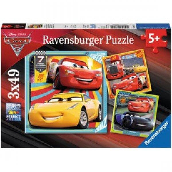 Ravensburger: Verdák 3 - 3 x 49 darabos puzzle