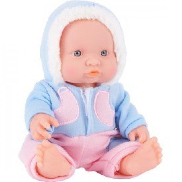 Játékbaba téli ruhában - 24 cm, többféle