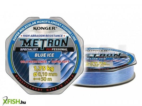 Konger Metron Specialist Pro Blue Ice Monofil Előkezsinór 30m 0,16mm 3,95Kg