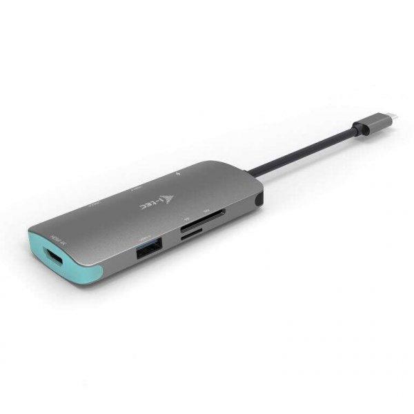 i-tec USB-C Metal Nano Dock 4K HDMI + Power Delivery 60 W dokkoló állomás
szürke (C31NANODOCKPD)