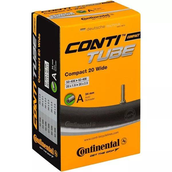 Kerékpár belső gumi (Tömlő) Continental Compact20 Wide A34 50/57-406
dobozos