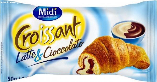 Midi Croissant Csoki-Vanília 50G /10Db/ (az ár 1db-ra vonatkozik)