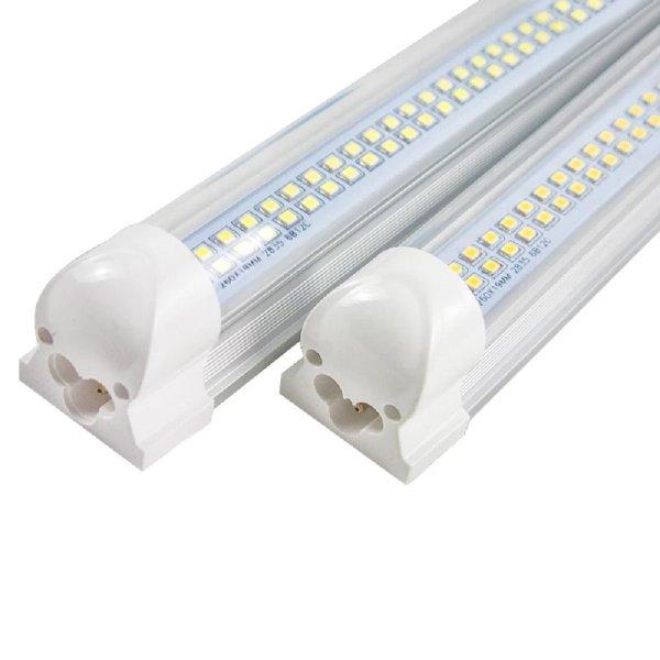 120 cm hosszú, dupla soros T8 LED fénycső – 24W - semleges fehér - 1db
(BBL)