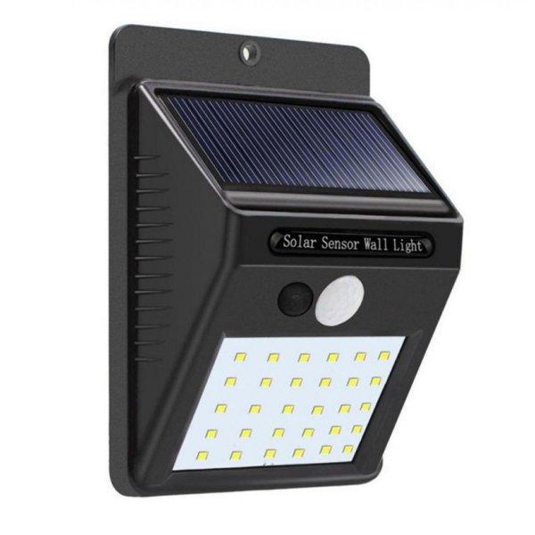 E.B. napelemes mozgásérzékelős szolár lámpa - 20 LED (BBL)