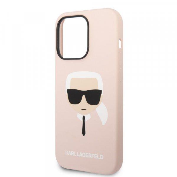 Karl Lagerfeld Liquid Silicone MagSafe Karl Head Apple iPhone 14 (6.1)
hátlapvédő tok pink (KLHMP14SSLKHLP)