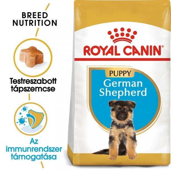 Royal Canin German Shepherd Junior 12kg-Német Juhász kölyök kutya száraz
táp