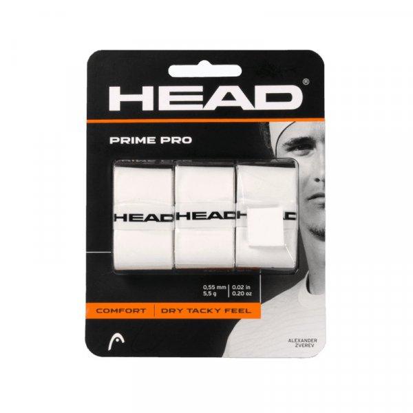 HEAD-Prime Pro 3pcs Pack Fehér