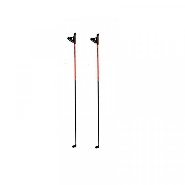 BLIZZARD-XC Racing carbon poles, black/orange Fekete 150 cm 2021