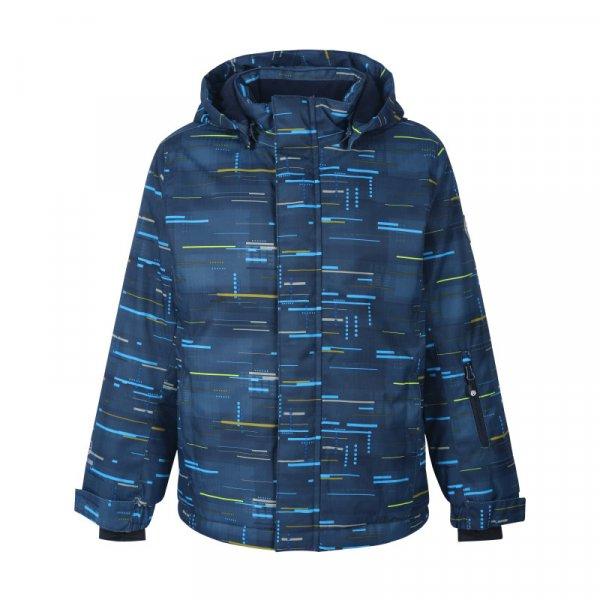 COLOR KIDS-Ski jacket AOP, AF 10.000, dried tobacco Kék 152