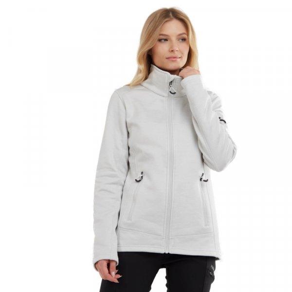 FUNDANGO-Antila Fleece Jacket-120-white heather Fehér L