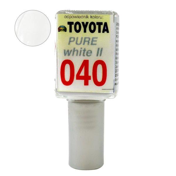 Javítófesték Toyota PURE white II 040 Arasystem 10 ml