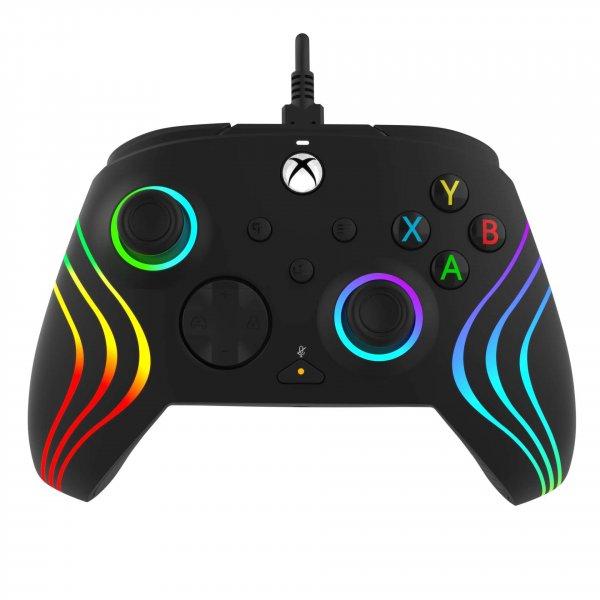 PDP Afterglow Wave Vezetékes controller (Xbox Series X|S/Xbox One/PC) - Fekete