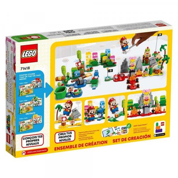 LEGO® Super Mario építőkészlet, Kreatív készlet, 588 részes