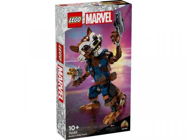 LEGO Super Heroes Marvel 76282 Mordály & Baby Groot