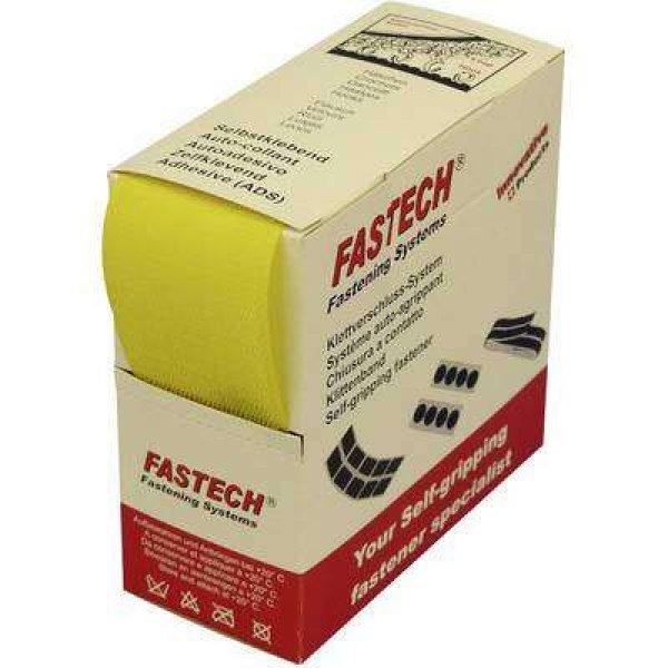 FASTECH® B50-STD-H-020805 Tépőzár Felvarrható Horgos fél (H x Sz) 5 m x 50
mm Sárga 5 m