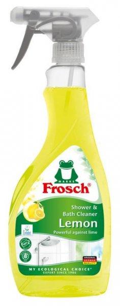 Frosch tisztább, fürdőszoba és zuhany, citrom, 500 ml