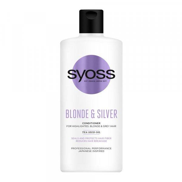 Balzsam 440 ml Syoss Blonde&Silver
