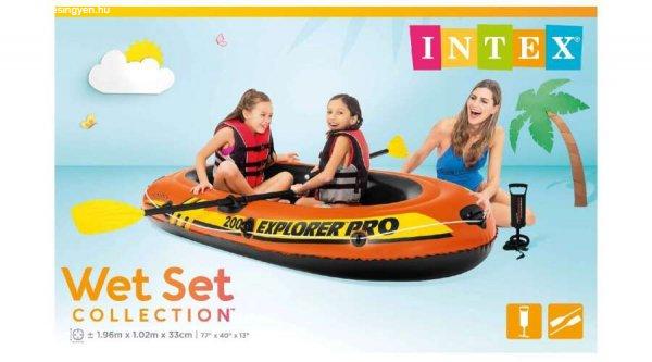 Intex Csónak Explorer Pro 200 Szett