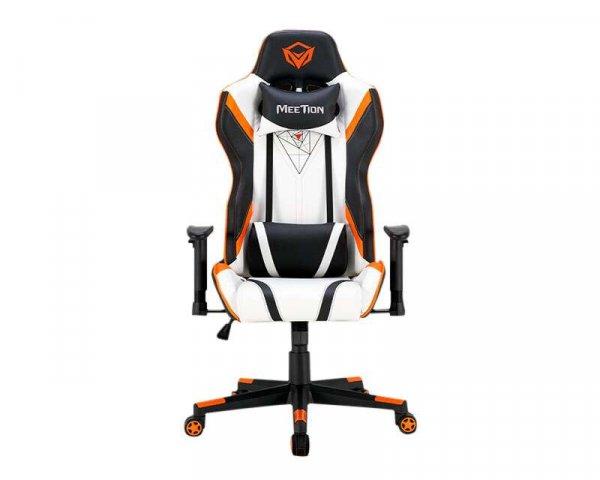 MeeTion MT-CHR15 Gamer szék - Fehér/Fekete/Narancssárga