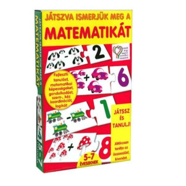 Játszva ismerjük meg a matematikát - oktató, logikai
játék (BBJ)