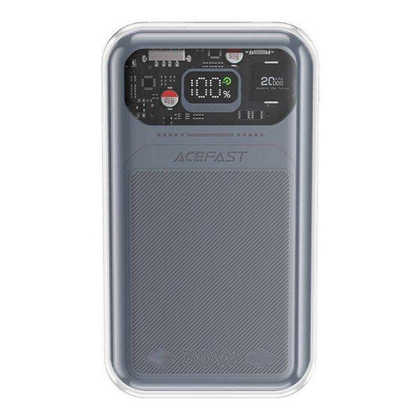 Acefast M2 Sparkling Series power bank, 20000mAh, 30W (green)