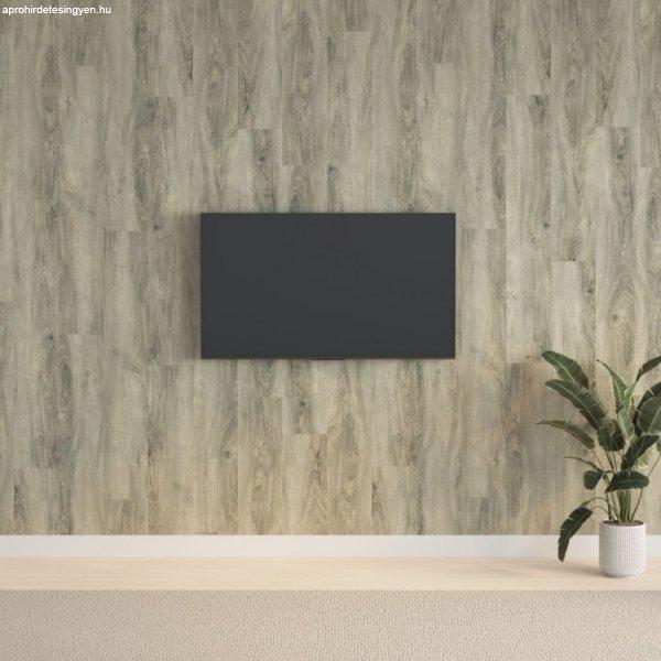 Szürke fa megjelenésű PVC fali panel 2,06 m²