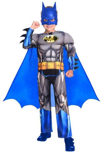 Batman Jelmez 3-4év #kék-szürke