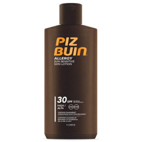 Piz Buin Naptej érzékeny bőrre Allergy SPF 30+ (Sun Sensitive
Skin Lotion) 200 ml