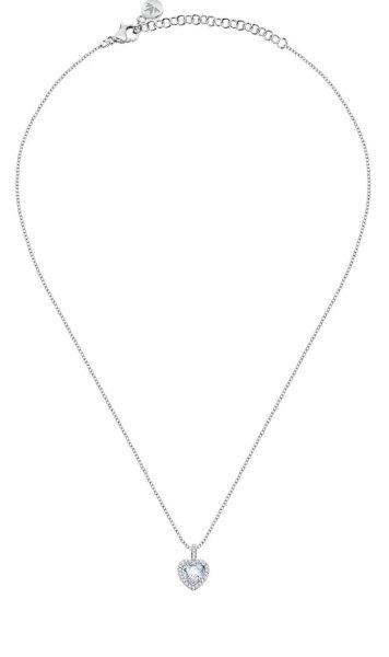 Morellato Romantikus ezüst nyaklánc szívvel Tesori SAVB02
(lánc, medál)