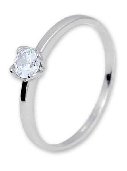Brilio Silver Gyengéd cirkóniumkövekkel kirakott ezüst
gyűrű 426 001 00576 04 60 mm