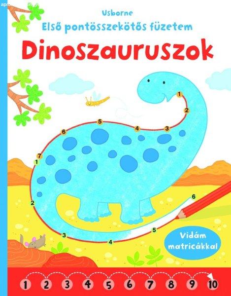 Dinoszauruszok - Első pontösszekötős füzetem