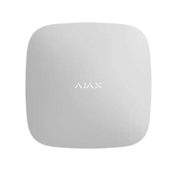 AJAX Hub2 Plus vezeték nélküli riasztó központ - fehér, 2xSIM, 4G/3G/2G,
Ethernet, Wi-Fi - AJAX - Hub2Plus(W)-20279