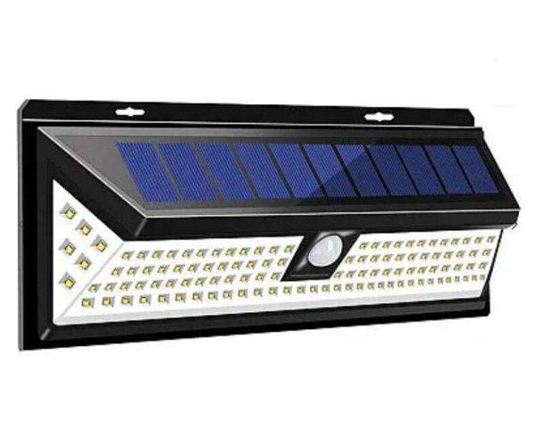 Kültéri napelemes lámpa 120 LED, mozgásérzékelő, 1200 LM