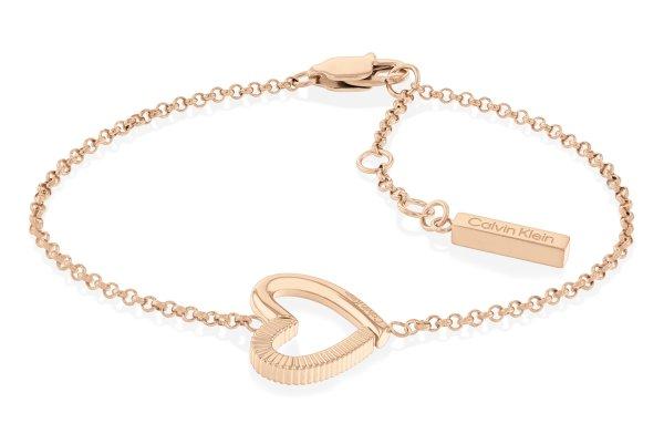 Calvin Klein Gyengéd bronz karkötő szívvel Minimalist
Hearts 35000389