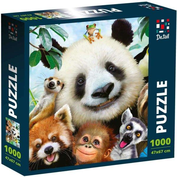 Zoo Selfie Puzzle, 47x67 cm, 1000 db De.tail DT1000-03