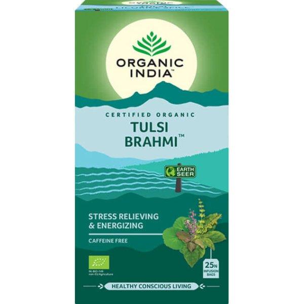 Tulsi BRAHMI, filteres bio tea, 25 filter - Organic India	