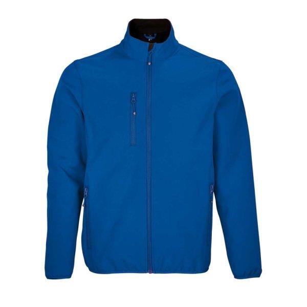 Férfi FALCON softshell dzseki, 3 rétegű, SOL'S SO03827, Royal Blue-XL
