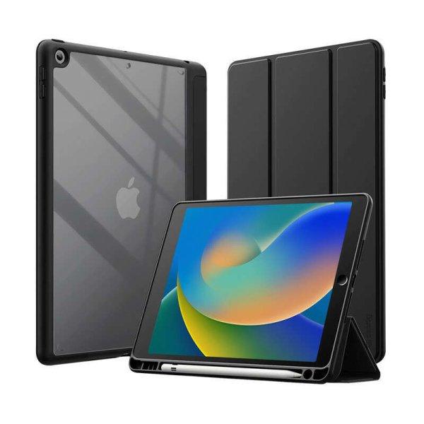 Crong PrimeFolio - tok iPad 10.2” (2021-2019) fekete