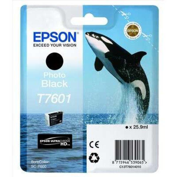Epson T7601 Photo Black 26ml Tintapatron
