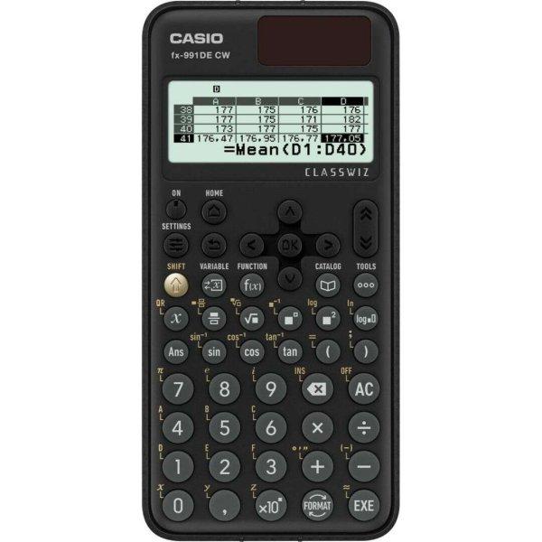 Casio FX-991DE CW Tudományos számológép Fekete FX-991DE CW