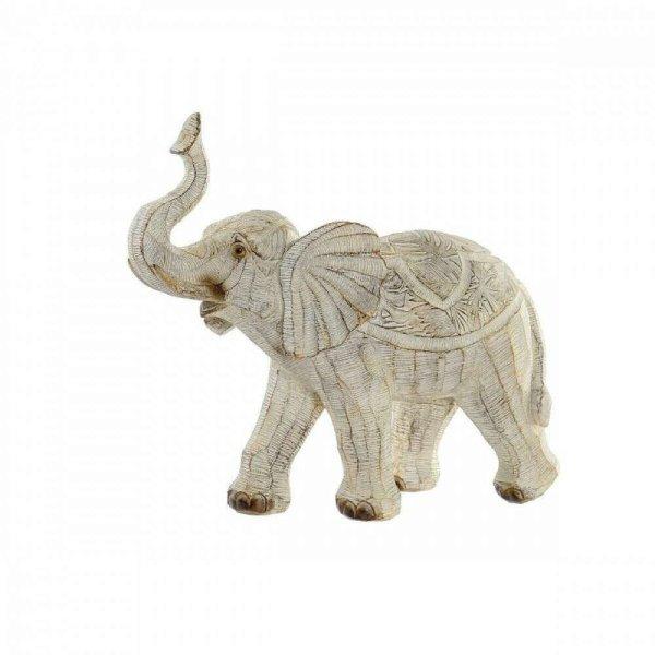 Dekoratív Figura DKD Home Decor 27 x 12 x 24,5 cm Elefánt Bézs szín Gyarmati
Decapé