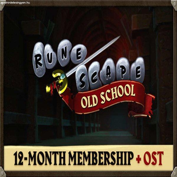 Old School RuneScape Membership 12 Months + OST (DLC) (Digitális kulcs - PC)