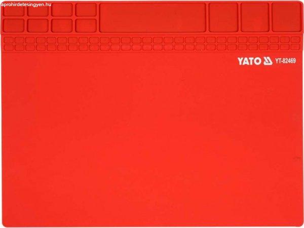 YATO Hőálló szilikon forrasztó alátét 300x400 mm mágneses