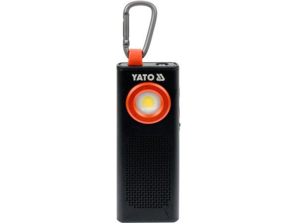 YATO Akkus LED zseblámpa 500 / 250 / 90 lumen